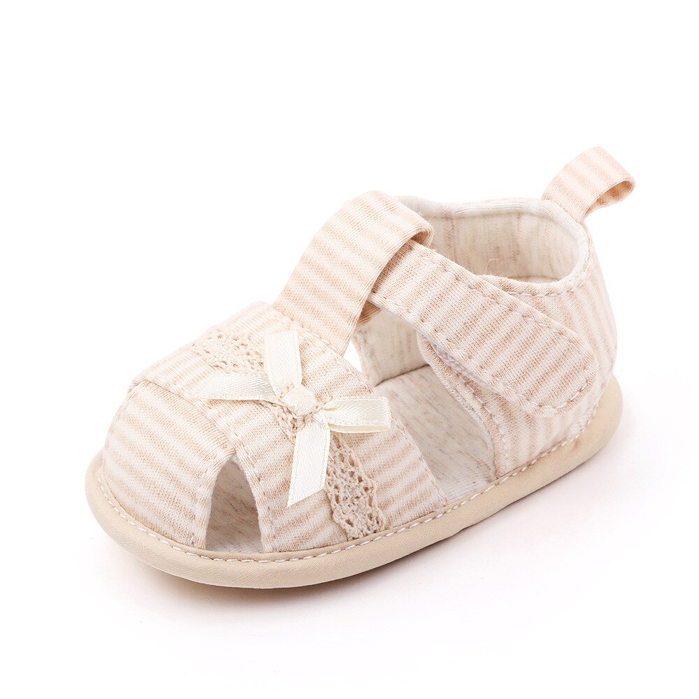 Baby Baby Meisje Schoenen Voor 1 Jaar Infantil Zomer Sandales Zachte Zool Sandalen Peuter Prinses Jurk Schoen Pasgeboren Schoeisel: Beige / 13-18 months