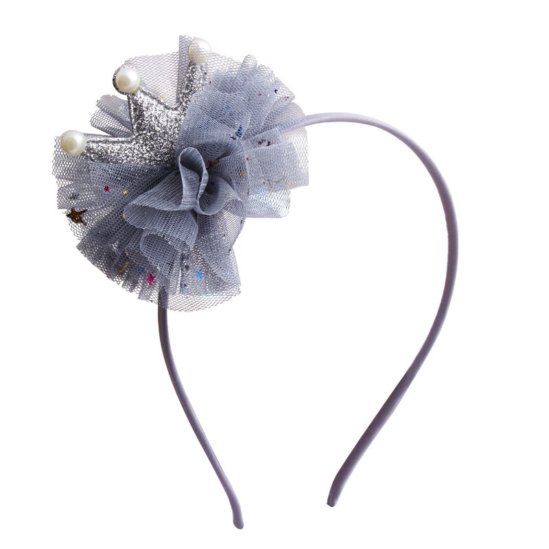 Diadema de flores con corona de niños, accesorios de bebé niña, 1 unidad