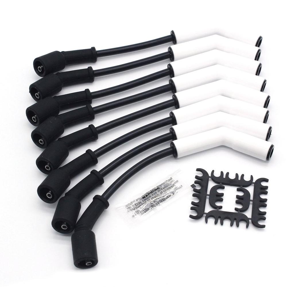 Yeni 10mm Yüksek Performanslı Buji Ateşleme Tel 48322r Gm Chevrolet Buick Için Yeni 10mm Yüksek Performanslı Buji Ateşleme Tel 48322r Gm Chevrolet Buick Için