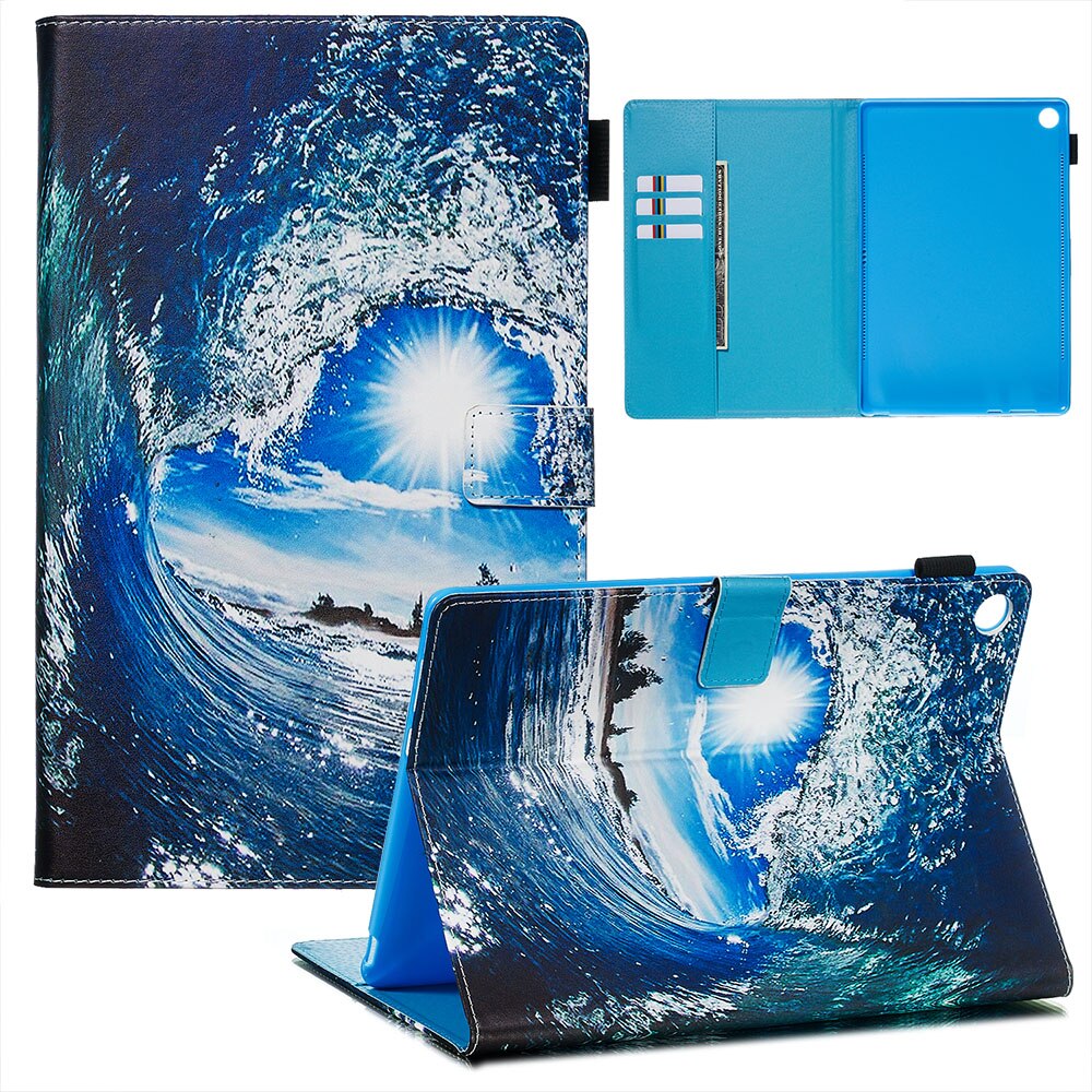 Tablet Case for Huawei MediaPad M5 8.4" & M5 Pro 10.8" - PU Leather Flip Stand Cover with Animal Print: 05 / M5 8.4 inch
