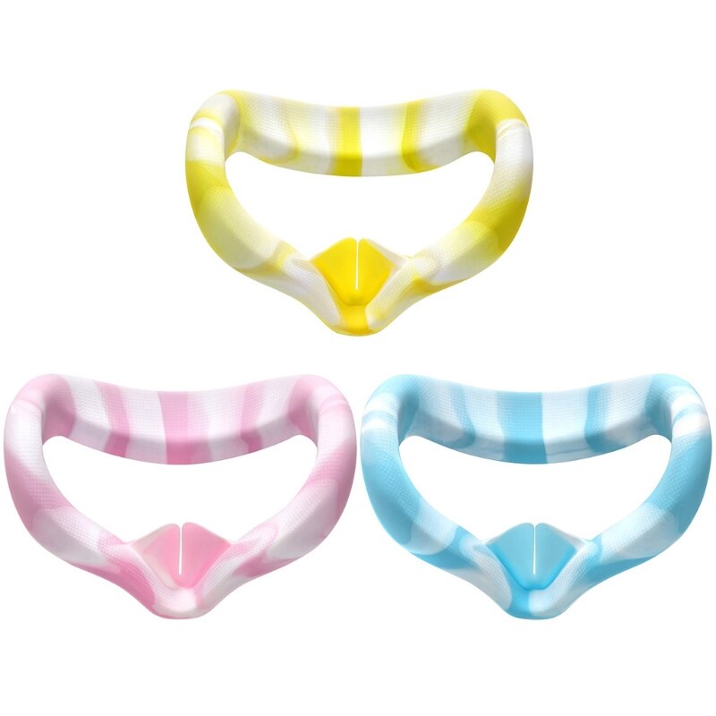 for oculus Quest 2 VR Headset Soft Anti-Sweat VR Eye Cover Face Padding 573A