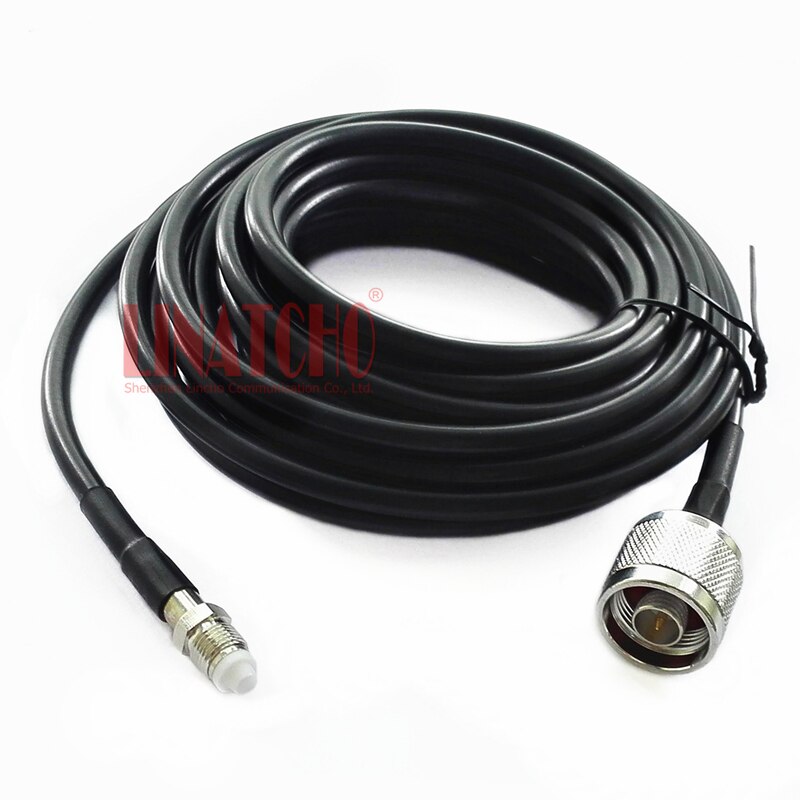 thumbnail image 2 of TIMES LMR400UF Antenna Jumper Coax Cable – N Male To BNC Male, 1 To 30 Feet Lengths (Assembled In USA) 2 of 4