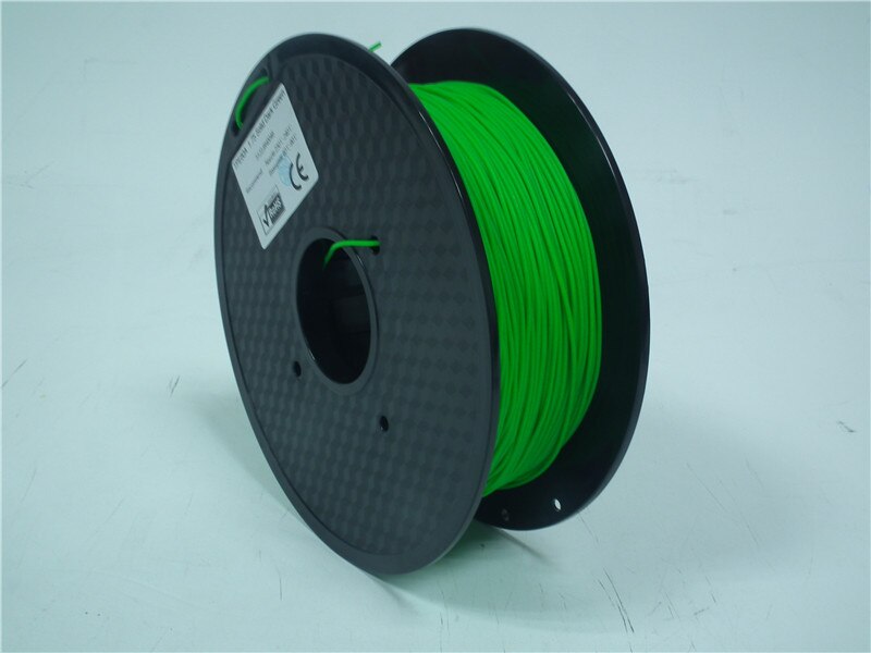 TPE matériau plastique Flexible pour impression 3d, consommable pour MakerBot RepRap UP Mendel, 0.5KG 1.75mm: green