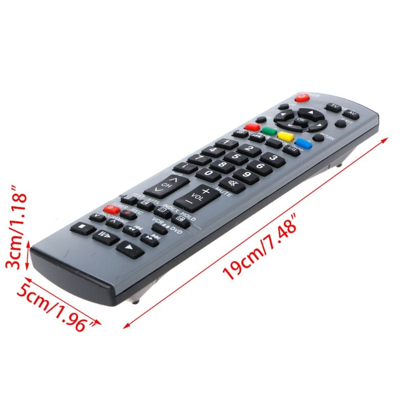 Fjernbetjening udskiftning til panasonic tv viera eur 7651120/71110/7628003