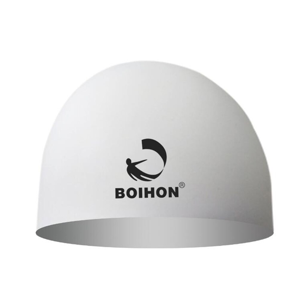 YFXcreate Swim Swimming Triathlon Cap Thickening Silicone Waterproof Anti-slip for Adults 200-1021: White