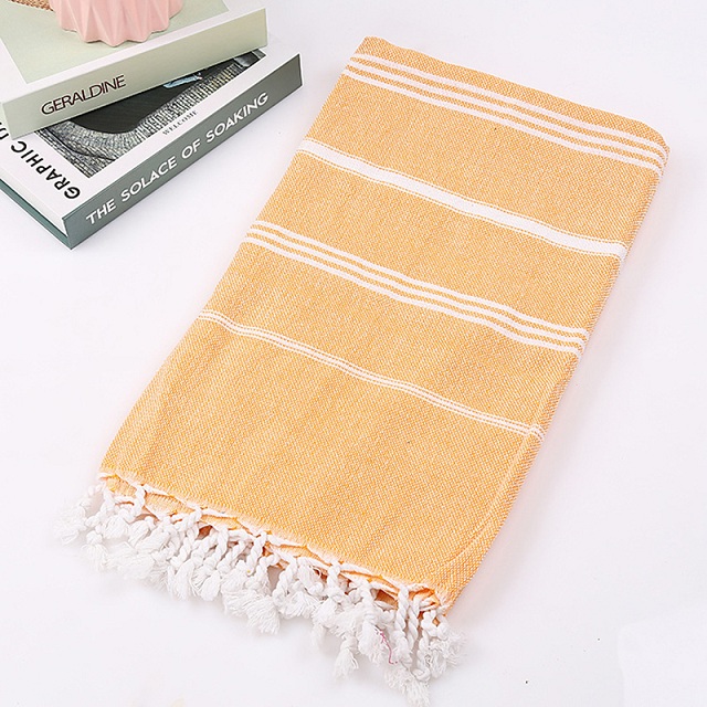 Turkiskt hamam handduk pestemal beach resa peshtemals bad fouta bomull stor 100*180 cm: B