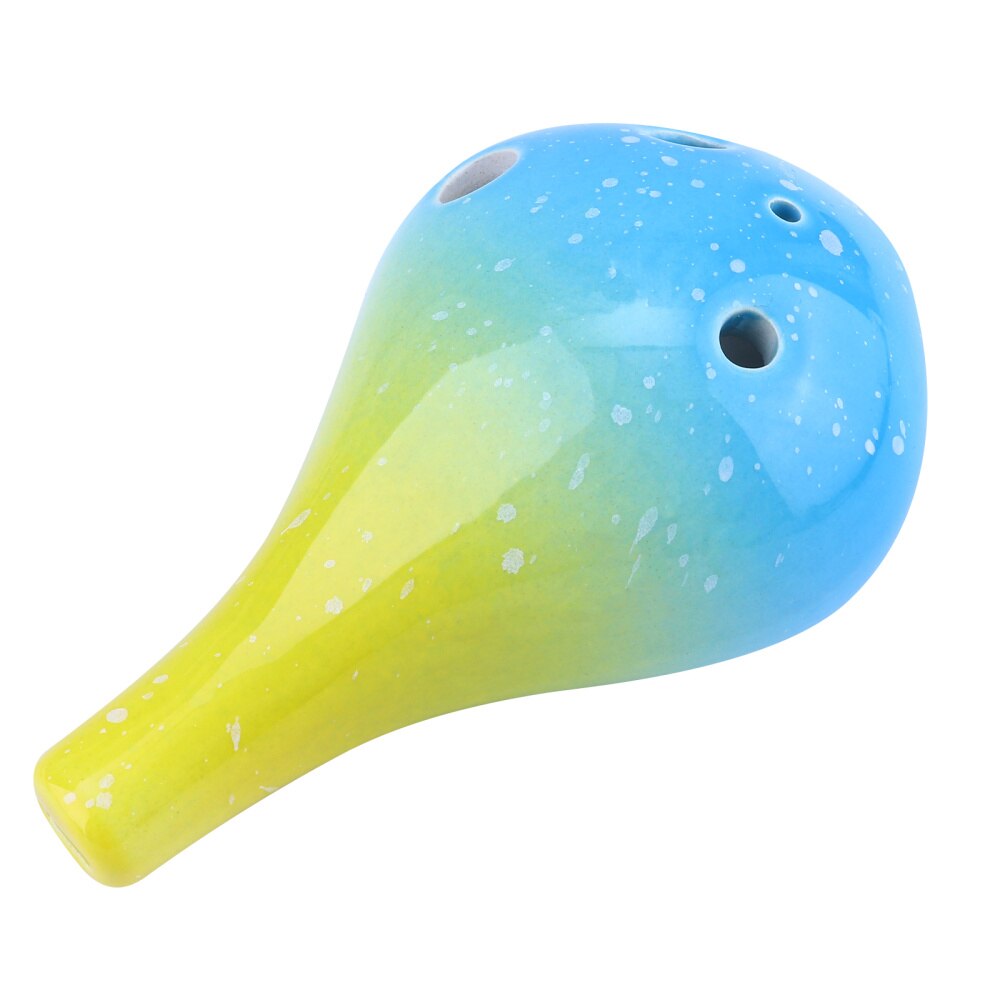 6 Hole Ocarina - Bottle Style Ceramic Ocarina - Beginner Musical Instrument