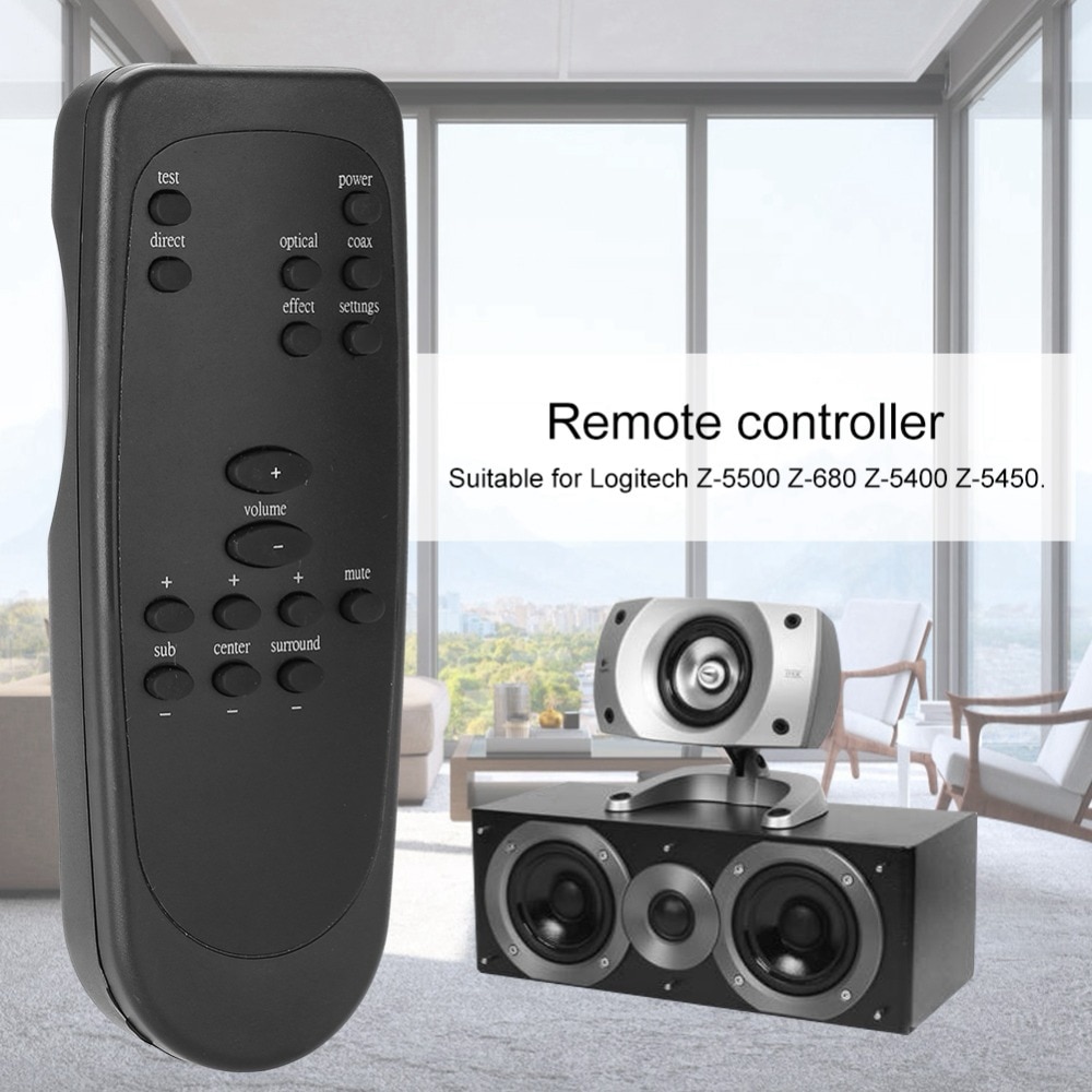 ABS Remplacement Haut-Parleur D'ordinateur Télécommande pour Logitech Z-5500 Z-680 Z-5400 Z-5450