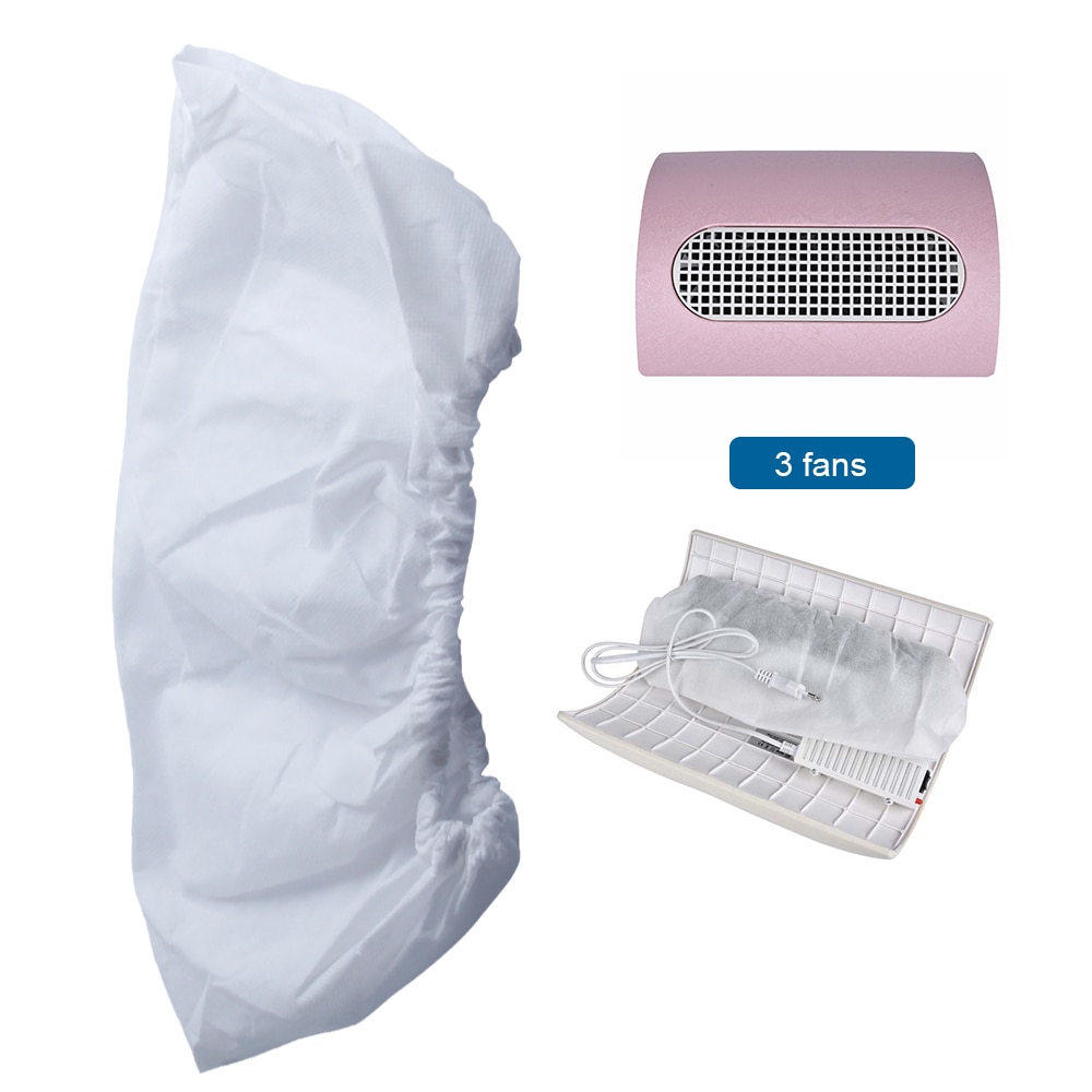 5/8PCS Nail Stofzak Polish Stofzuiger Vervanging Zakken voor Manicure Gel Stofafscheider Zakken voor 3 fans Zuig Machine