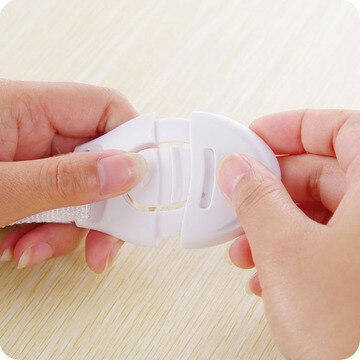 10pcs/lot Child Lock Protection Of Children Locking Doors For Children's Safety Kids Safety Plastic Protection Safety Lock
