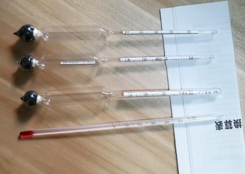 Alcohol Meter for Vodka Whiskey Alcoholmeter In Box (0-40%, 30-70%, 70