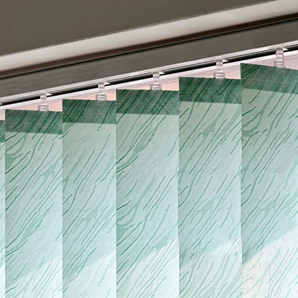 12 Stuks Gordijn Reparatie Mes Verticale Blinde Clip Tab Metalen Vane Saver Gordijnen Lamellen Label