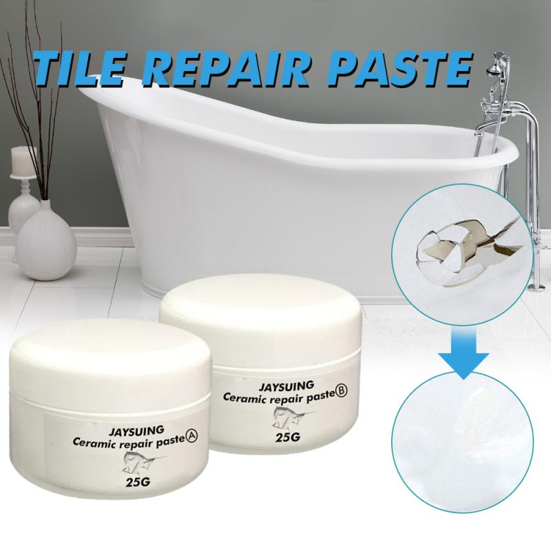 15/25g Ceramic Repair Paste Set DIY Waterproof Repair Cream Effective Repair Kit For Repairing Bathroom Kitchen Sink