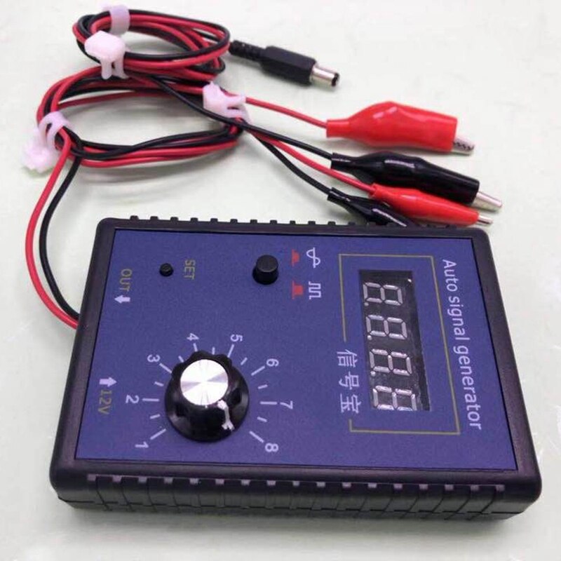 Portable Auto Vehicle Signal Generator Car Hall Sensor and Crankshaft Position Sensor Signal Simulator Meter 2Hz to 8KHz