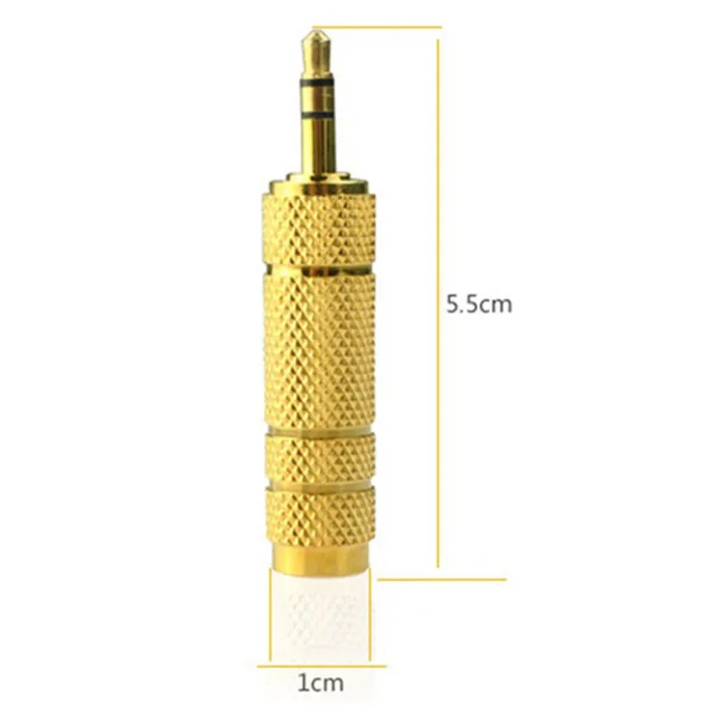 Adaptateur Audio Jack 3.5mm à 6.5mm, convertisseur AUX à 3 pôles, adaptateur 6.35 à 3.5, connecteur femelle mâle, électronique grand public