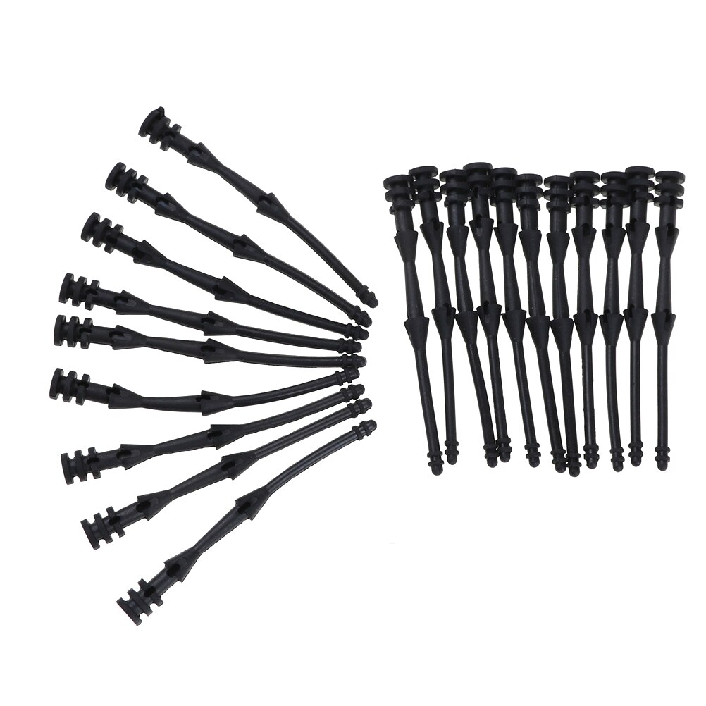 20Pcs Screw Pin Rivet Rubber PC Fan Noise Absorbtion Fans Anti Vibration Mount Silicone Screws Noise Reduction Equipment 65mm
