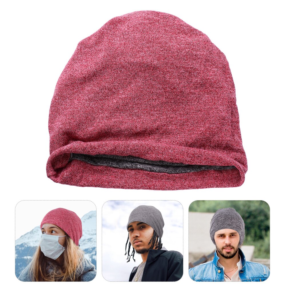 1 Pc Slouchy Beanie Chic Zachte Comfortabele Baggy Hat Slouchy Hoed Voor Winkelen Fietsen Outdoor