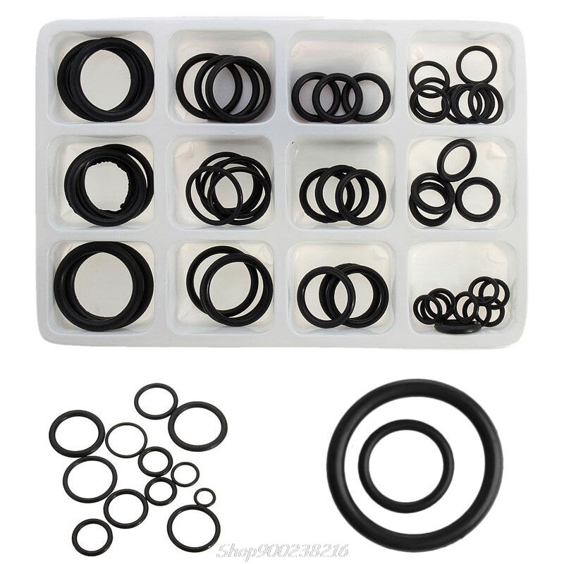 50x gummi o-ring packningar i olika storlekar set kit för vvs kran tätning diskbänk gänga  jy25 20 drophip
