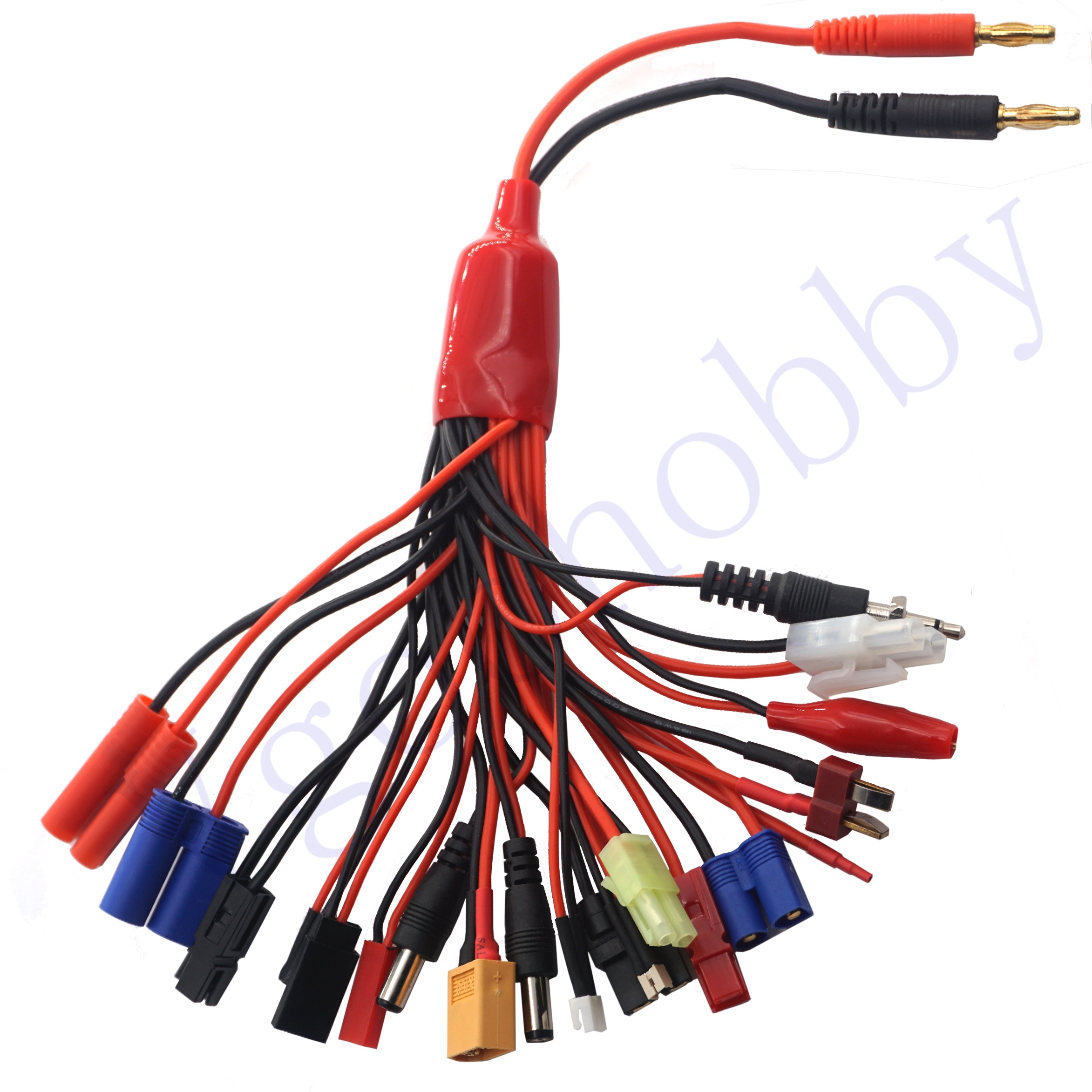 19 In 1 Rc Lipo Batterij Multi Charger Adapter Lead Kabel Converter Vervanging Voor Traxxas Tamiya Rc Auto Lipo Batterij lader