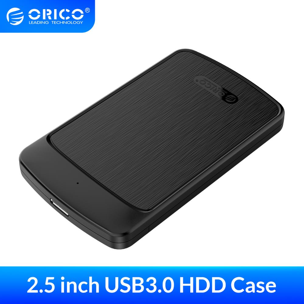 ORICO boîtier de disque dur 2.5 pouces SATA vers USB 3.0 boîtier de disque dur externe pour disque SSD 7mm/9.5mm avec boîtier de disque dur de veille automatique UASP
