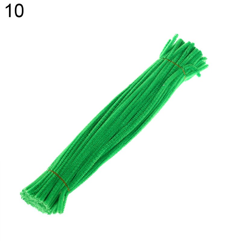 100Pcs Chenille Stems Pipe Cleaners Twist Rods Kids DIY Craft Educational Toy: 2