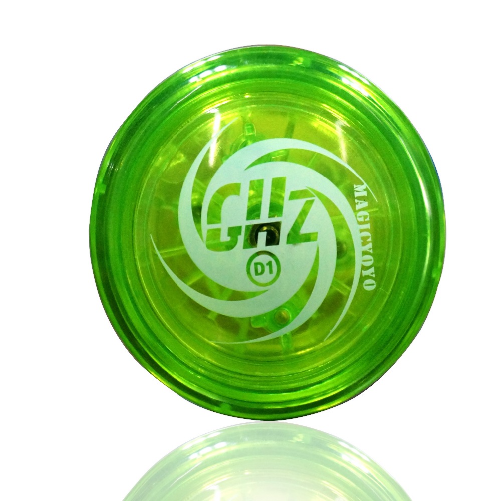 Magic YOYO D1 2A--GHZ YOYO Metal bearing Suitable for beginners Toys Special Props diabolo juggling 10 strings as