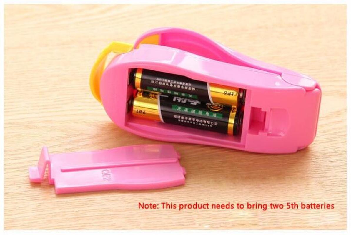 1PCS Electric Mini Sealing Machine Handheld Holder Heating Snack Sealing Machine Sealed Packaging Plastic Bag Sealed Food Bag