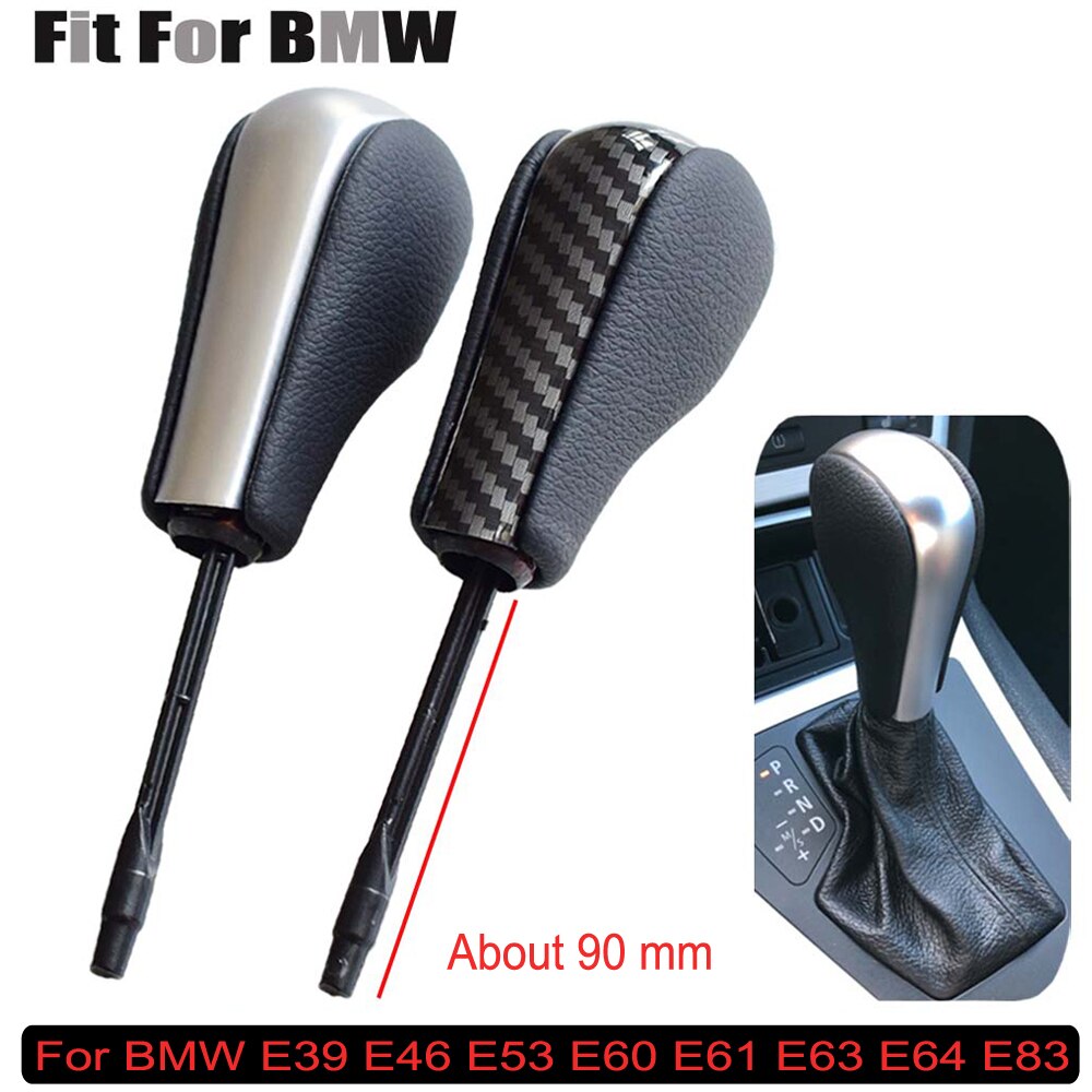 Automatisk Girspakknott for BMW E39 E46 E53 E60 E61 E63 E64 E81 E82 E87 E90 E91 E92 E93 E83 ABS Karbonfiber Bil Styling