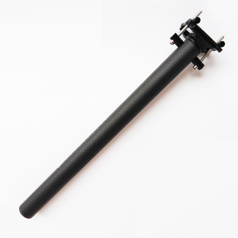 Ingen logo carbon sadelpind 27.2/30.8/31.6 mtb cykel sadelpind rør fuld carbon fiber sadelpind carbon mtb blank/mat