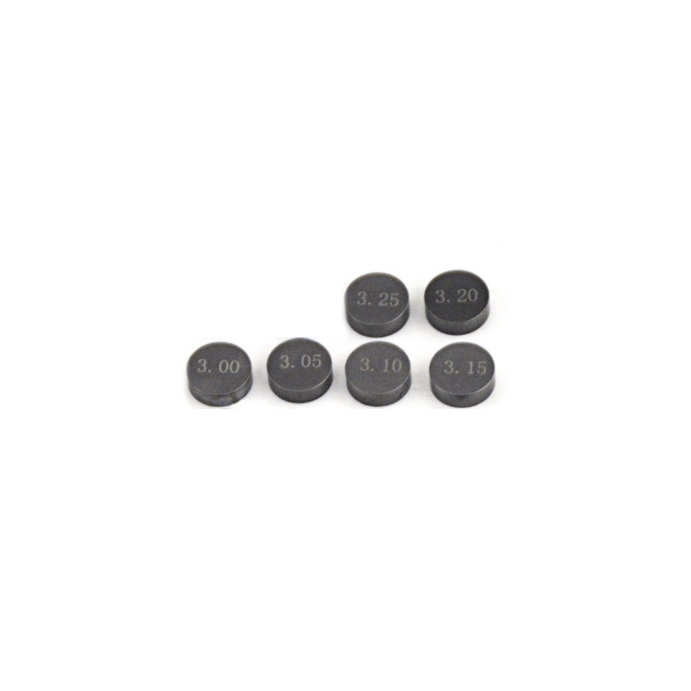 5pc 9.48mm Motorrad einstellbar Ventil Shim Dichtung Pad Pro KAWASAKI ZX1100 Ninja ZX-11 ZX11 ZX1200 ZX12R ZX-12R ZX 1100 1200 12R: 6Stck 3.0-3.25