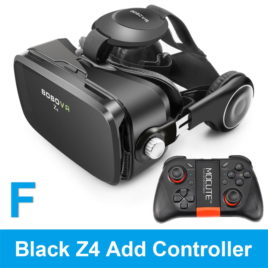 BOBOVR Z4 VR Box 2,0 gafas 3d gafas de realidad Virtual Google cardboard bobo vr z4 vr auriculares para teléfonos inteligentes de 4,3-6,0 pulgadas: Z4-BK-MOCUTE-050