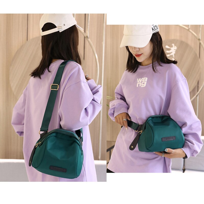 lässig Frauen Schulter Tasche Damen Geldbörse und Handtaschen Weibliche Bote Tasche Nylon Mädchen Reise umhängetaschen Bolsos