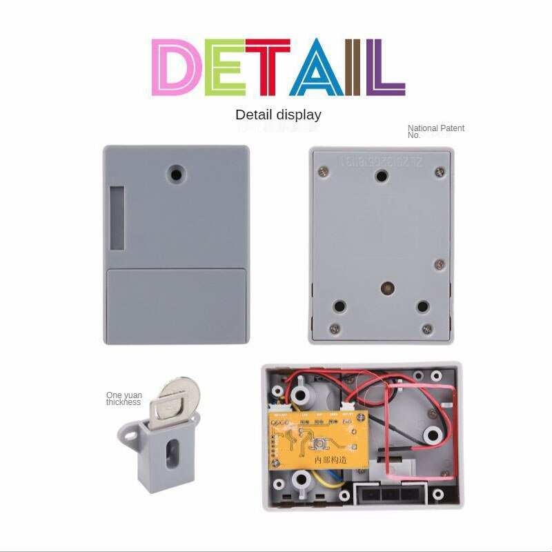 Invisibile nascosto RFID apertura libera sensore intelligente armadio blocco armadietto armadio scarpiera cassetto serratura sensore armadio