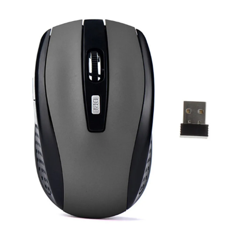 Wireless Mouse 2.4G Silent Mouse Portable Mobile Optical Office Mouse 1600 Adjustable DPI Levels for Notebook PC Laptop MacBook: Default Title