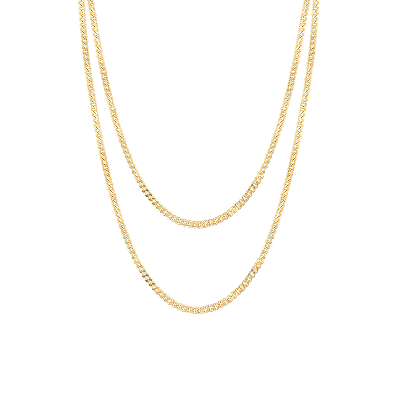 S925 collana in argento Sterling Collier Femme multistrato catena clavicola per donna doppio strato girocollo collane accessori gioielli