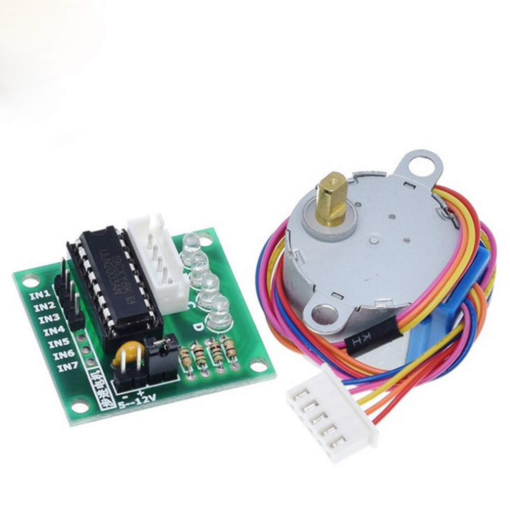 5Set ULN2003 28BYJ-48 5V Reduction Step Motor 4 Phase Step Motor Arduino DIY Kit
