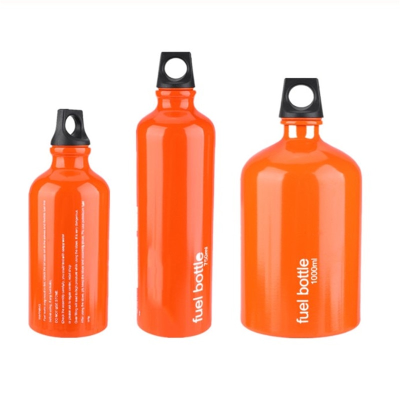 530Ml/750Ml/1000Ml Camping Benzine Fles Kerosine Fles Alcohol Liquid Gas Brandstof Fles Opslag Kan outdoor Kachel Accessoires