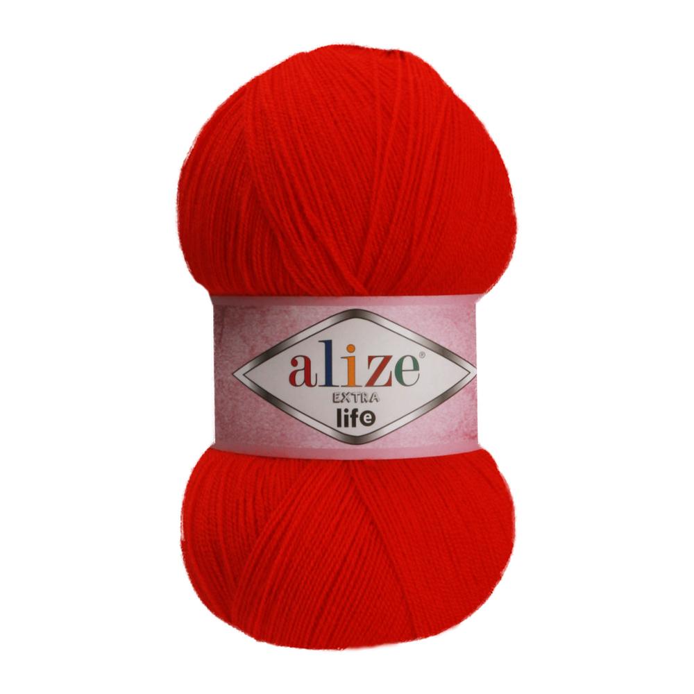Alize extra Leben Handstrickgarn, 4 Knäuel, Badefaser, Füßlinge, Spitze, Decke – Fantasy zur Seite fahren – Hobby – Socken – Amigurumi – Baby DIY – Garn, 30 Farboptionen, Acryl: 926