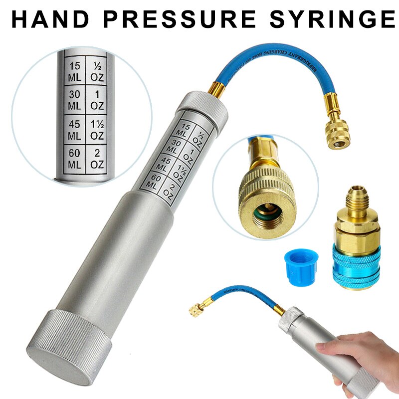 A/C Female Oil Dye Injector Adapter Refrigerant Co... – Grandado