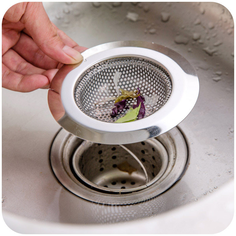 7 Cm/9 Cm/11 Cm Gootsteen Zeef Afvoer Gat Filter Val Metalen Gootsteenzeefje Rvs bad Wastafel Afvoer Afval Screen