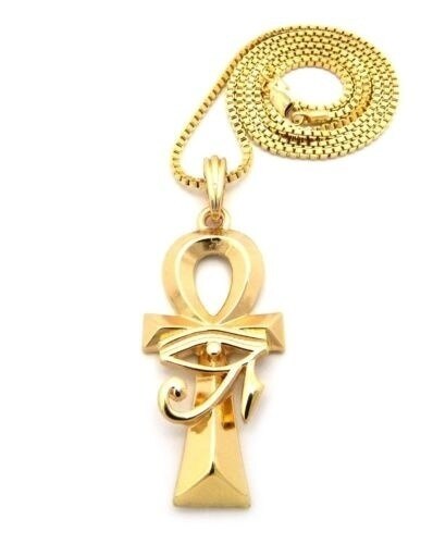 Bysilverstone Sieraden - Godin Isis Met Oog Van Horus Handgemaakte Sterling Zilveren Mannen Ketting, Oude Egypte Zilveren Mannen Sieraden, Mythologie Ketting, Memorial Gift