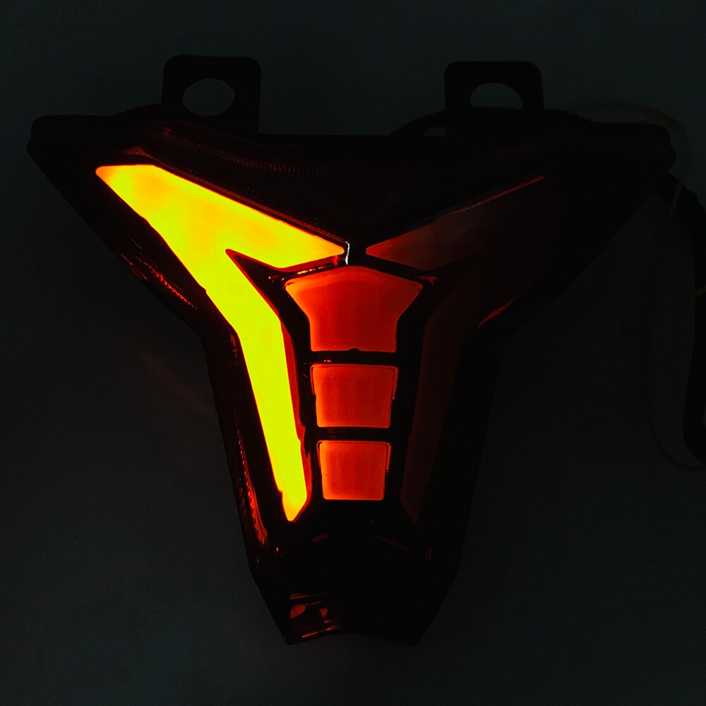 For Kawasaki Ninja 400 Z400 Z1000 ZX10R ZX-6R ZX636 Motorcycle LED Integrated Taillight Brake Light Rear Lamp Turn Signal Light