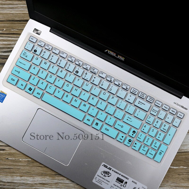 15.6 cal klawiatura laptopa Prorector etui na asus k555L A555L A555 A550L F555L X555S X555L X550C R550V notobook osłona klawiatury