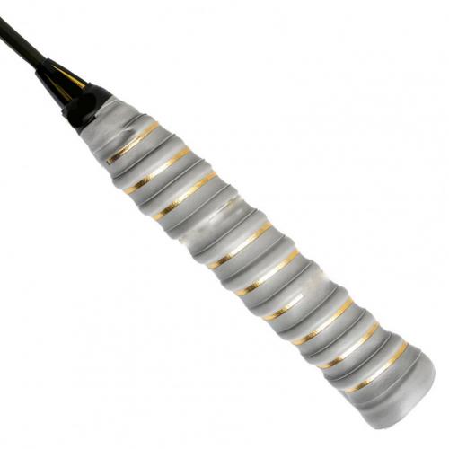 Cinta de agarre para raqueta, antideslizante, absorción del sudor, caña de pescar de poliuretano, a prueba de golpes, Cinta de agarre para MANGO de raqueta para tenis: Grey