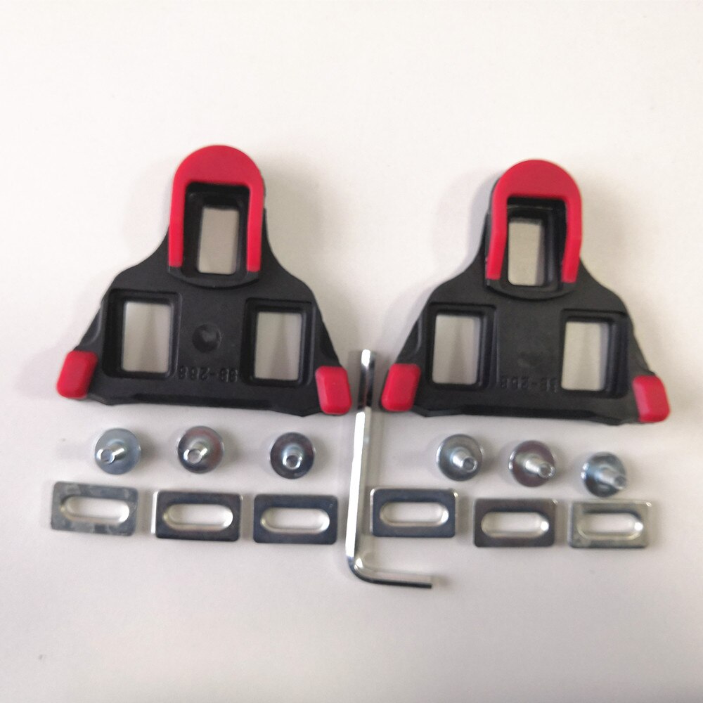 Plastic racefiets mountainbike schoenplaatjes zelfborgende fietsschoenen schoenplaatjes met slot set fietspedaal accessoires spd fiets schoenplaatjes