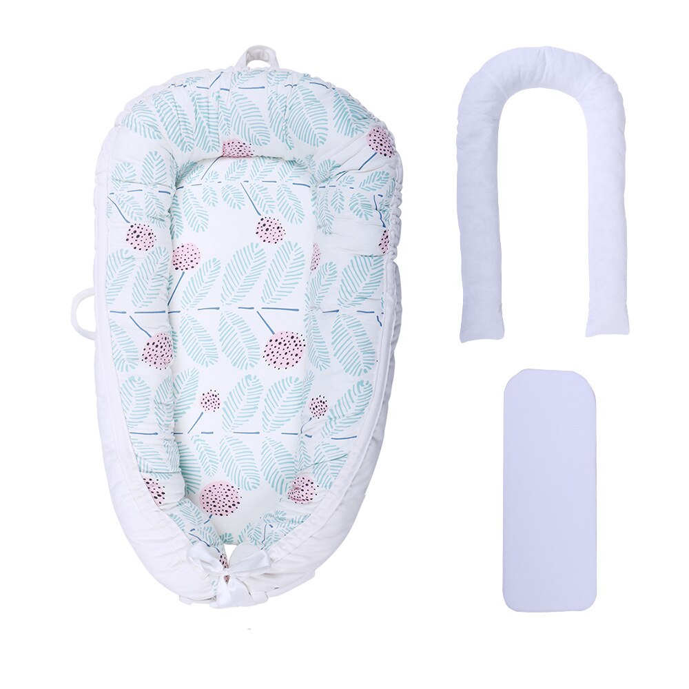 80*50cm Cotton Baby Bed Portable Removable and Washable Baby Cot American Bionic Bed of Uterus Baby Nest Baby Crib: BY-3050