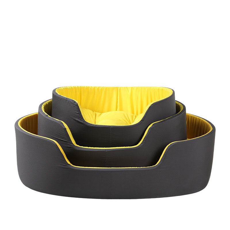 3D Wasbaar Kennel Huisdier Bed Voor Grote Honden Kat Huis Pop Mat Alle Seizoen Product Puppy Kussen Ligstoel Bench sofa Accessoires