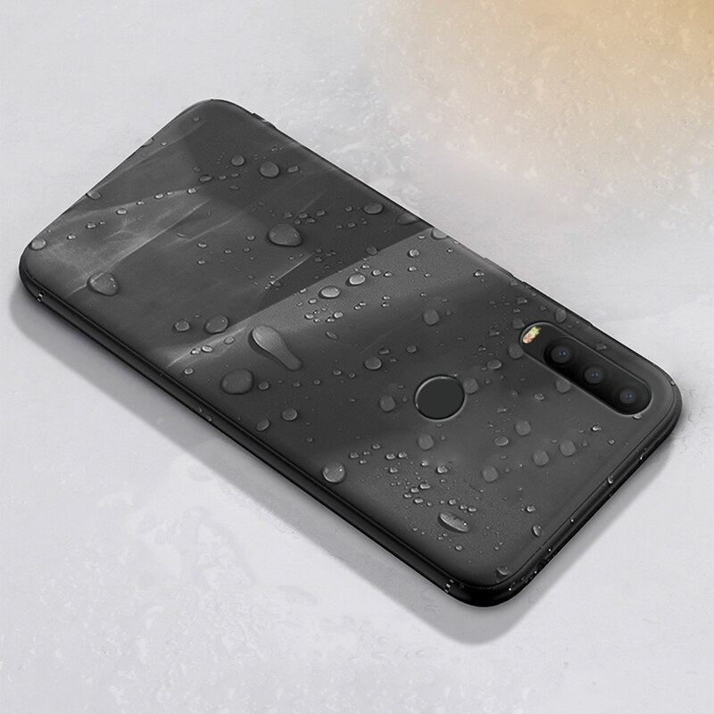Zwarte Zachte Siliconen Alcatel 3X 4Gb 64Gb Case 6.52 Inch Soft Tpu Goede Coque Voor Alcatel 3X 6Gb 128Gb Cover