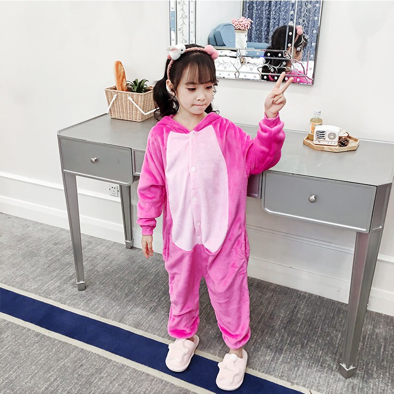 Bata de franela para niños y niñas, adorable mono de animales, pijama de una pieza para niños, cabeza de Animal de caricatura, mantas, bata de baño de