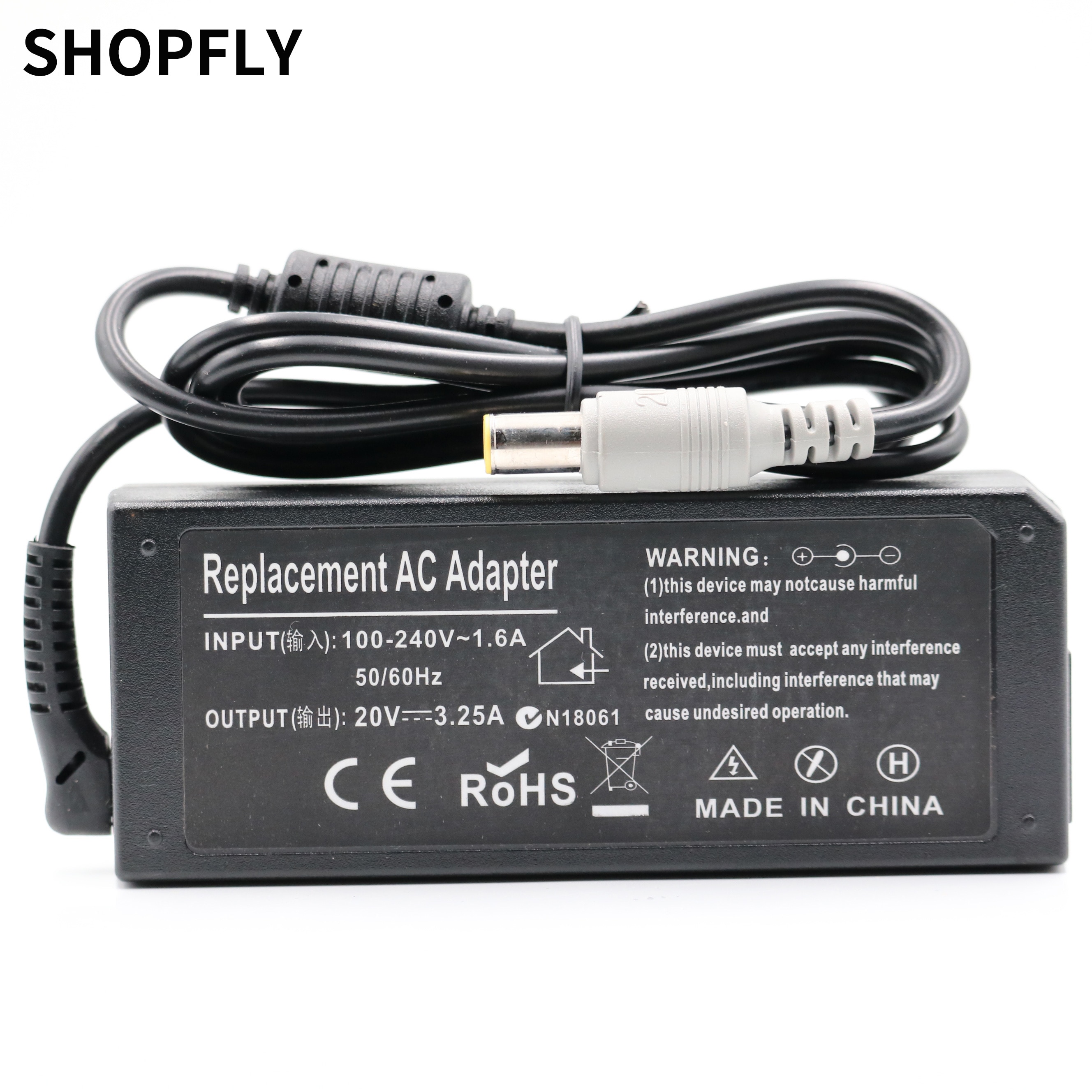 20V 3.25A 65W Laptop Ac Power Adapter Charger For Lenovo T410 T410S T510 Sl410 Sl410K Sl510 Sl510K T510I X201 X220 X230